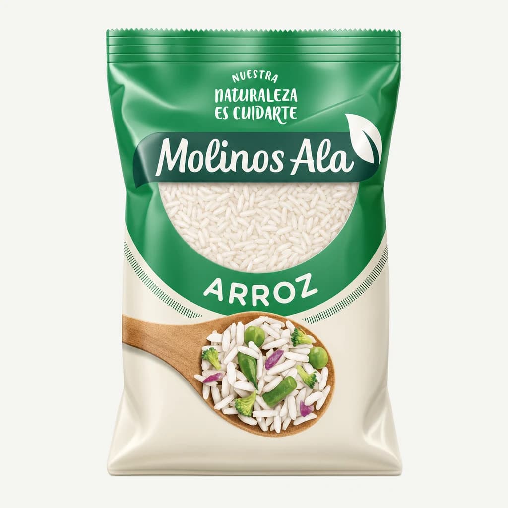 Arroz Grano Largo Fino 1 Kg Molinos Ala