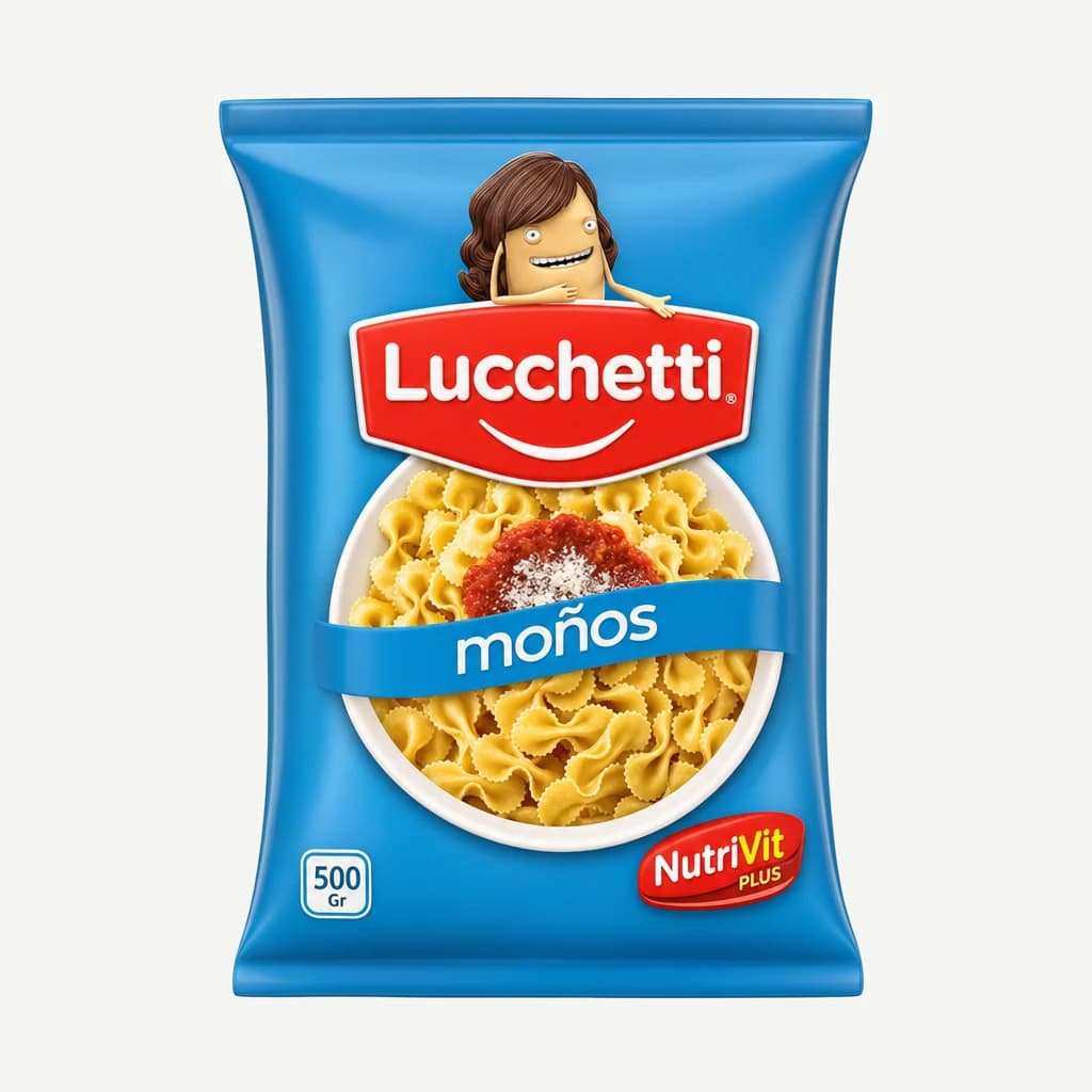 Fideos Moños 500 Grs Lucchetti