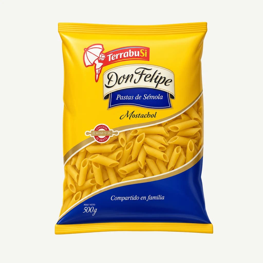 Fideos Don Felipe Mostachol X500g