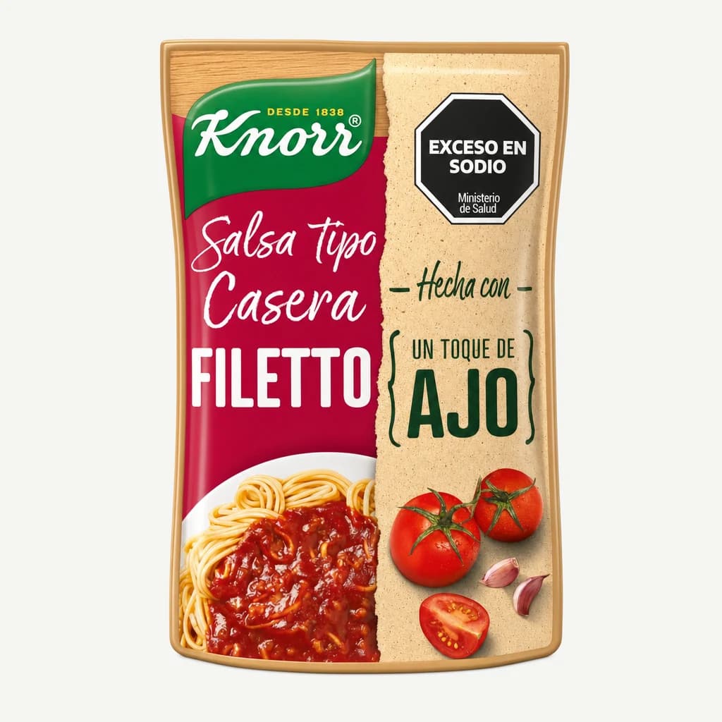 Salsa Knorr Filetto 340 Gr