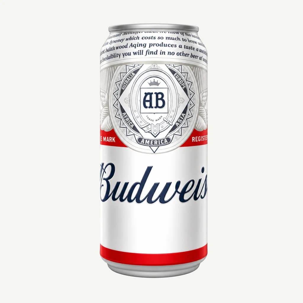 Cerveza Rubia 473 Ml Budweiser