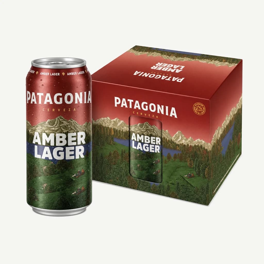 Cerveza Amber Lager 473 Ml x 6 Un Patagonia