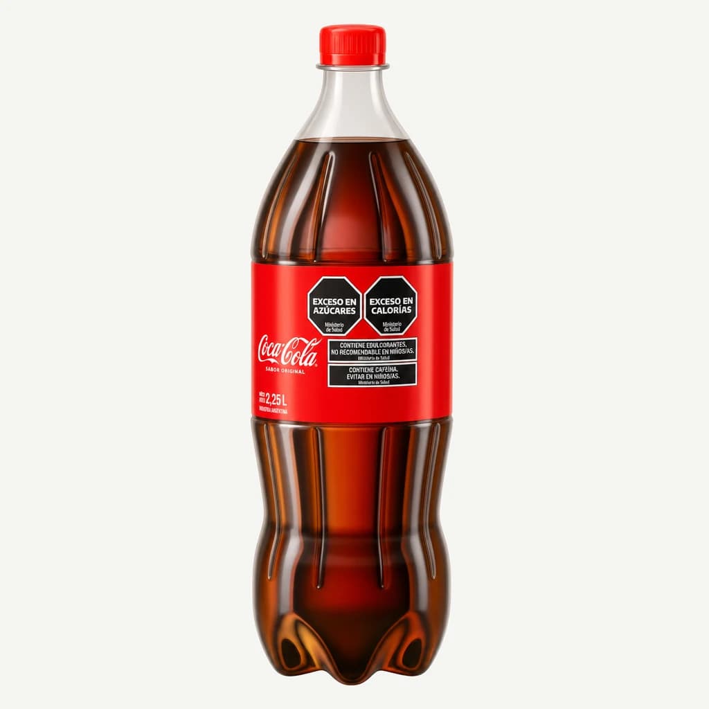 Gaseosa Cola Sabor Original 2.25 Lts Coca Cola