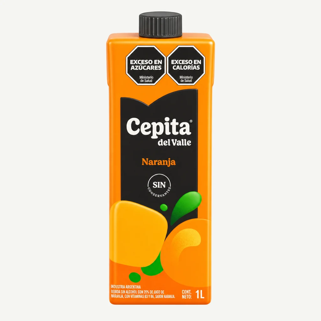 Jugo Sabor Naranja 1 Lts Cepita