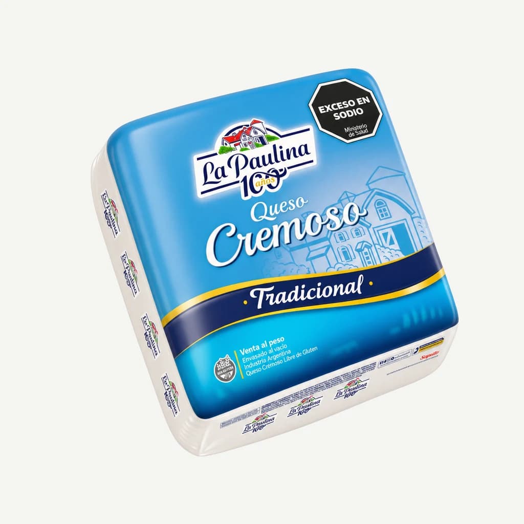 Queso Cremoso Horma 1 Kg La Paulina