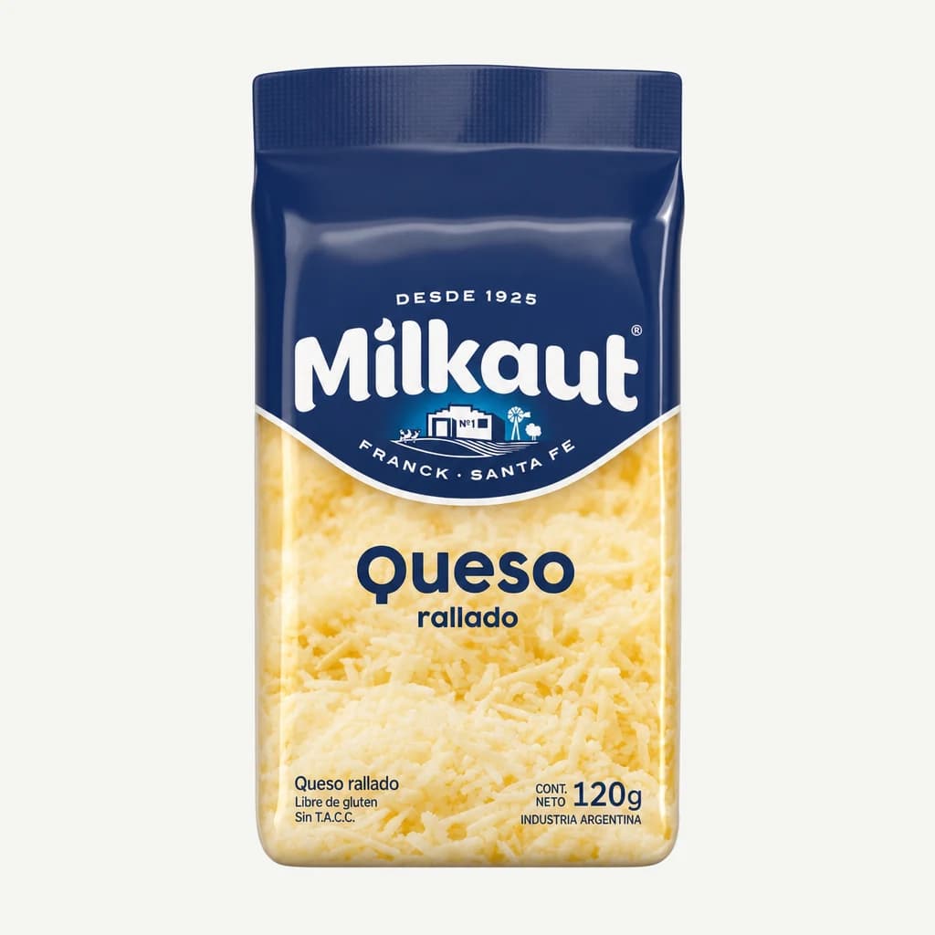 Queso Rallado x 120 Grs Milkaut