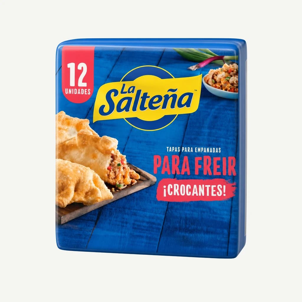 Tapas Empanadas para Freir x 12 Un 330 Grs La Salteña